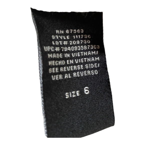 SLNY Floral Chiffon Asymmetrical Maxi Dress Size 6 - Picture 5 of 8